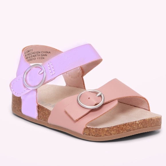 Old Navy Pink and Purple Sandals - Picture 1 of 1